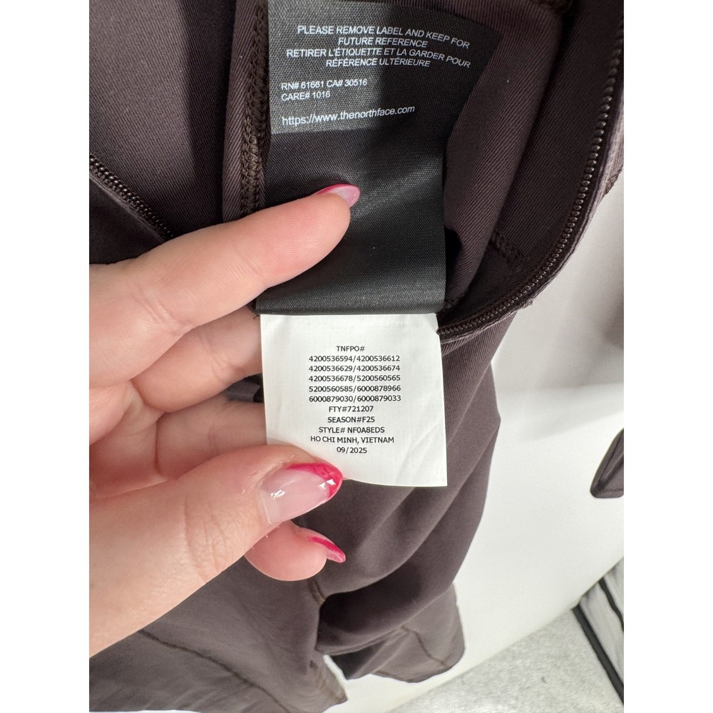 The North Face X SKIMS Refina Full Bodysuit Womens Large Phoenix Zip Front TNF - Picture 5 of 8